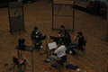 Impromptu Quartet recording at Abbey Road Jan 04